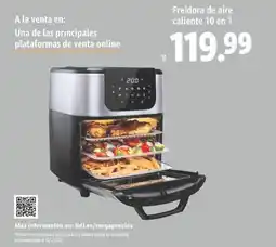 Lidl Freidora de aire caliente 10 en 1 oferta