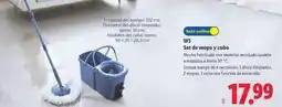 Lidl W5 - set de mopa y cubo oferta