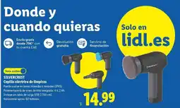 Lidl Silvercrest - cepillo electrico de limpieza oferta