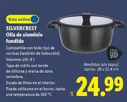 Lidl Silvercrest - olla de aluminio fundido oferta