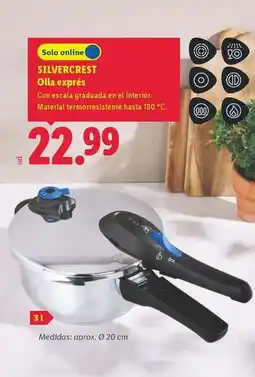 Lidl Silvercrest - olla exprés oferta