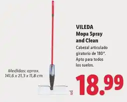 Lidl Vileda - mopa spray and clean oferta