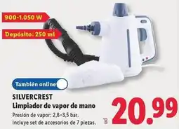 Lidl Silvercrest - limpiador de vapor de mano oferta