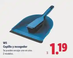 Lidl W5 - cepillo y recogedor oferta