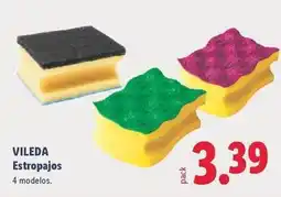 Lidl Vileda - estropajos oferta