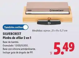 Lidl Silvercrest - piedra de afilar 2 en 1 oferta