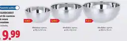 Lidl Silvercrest - set de cuencos de acero premium oferta