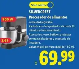 Lidl Silvercrest - procesador de alimentos oferta