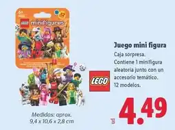 Lidl Lego - juego mini figura oferta