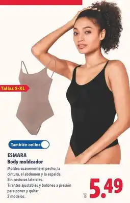 Lidl Esmara - body moldeador oferta