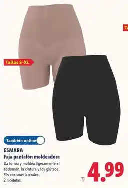 Lidl Esmara - faja pantalon moldeadora oferta