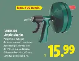 Lidl Parkside - limpiatuberias oferta