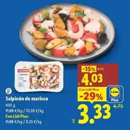 Lidl Salpicón de marisco oferta