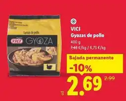 Lidl Vici - gyozas de pollo oferta