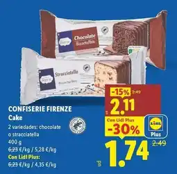 Lidl Confiserie firenze - cake oferta