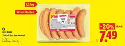 Lidl Dulano - salchichas bockwurst oferta