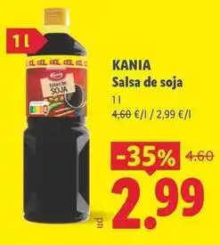 Lidl Kania - salsa de soja oferta