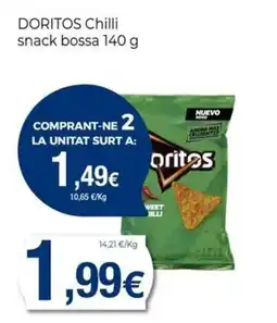 Keisy DORITOS Chilli snack bossa oferta