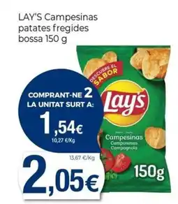 Keisy LAY'S Campesinas patates fregides bossa oferta