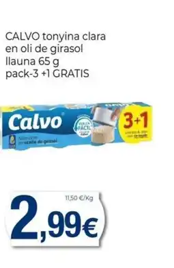 Keisy CALVO tonyina clara en oli de girasol llauna oferta