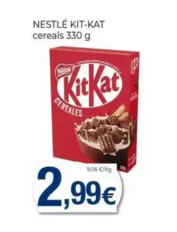 Keisy NESTLÉ KIT-KAT cereals oferta