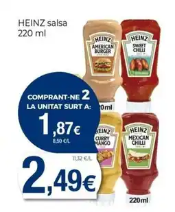 Keisy HEINZ salsa oferta