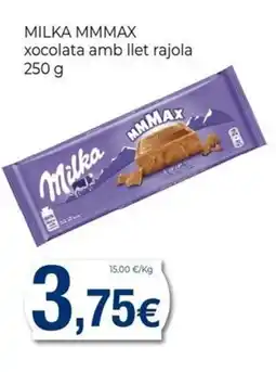 Keisy MILKA MMMAX xocolata amb llet rajola oferta