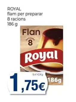 Keisy ROYAL flam per preparar 8 racions oferta
