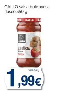 Keisy GALLO salsa bolonyesa flascó oferta