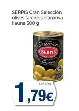 Keisy SERPIS Gran Selección olives farcides d'anxova llauna oferta