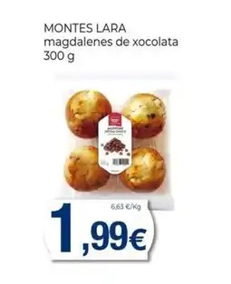 Keisy MONTES LARA magdalenes de xocolata oferta
