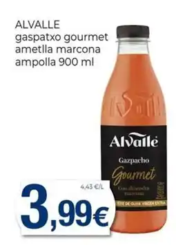 Keisy ALVALLE gaspatxo gourmet ametlla marcona ampolla oferta