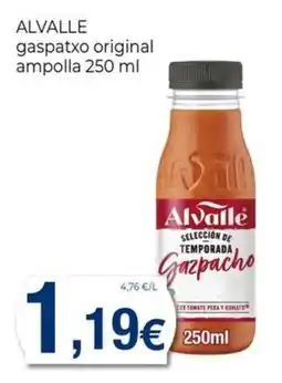 Keisy ALVALLE gaspatxo original ampolla oferta