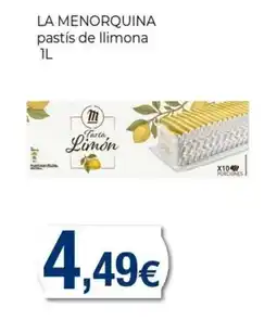 Keisy LA MENORQUINA pastís de llimona oferta