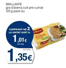 Keisy BRILLANTE gra d'avena cuit pre cuinat oferta