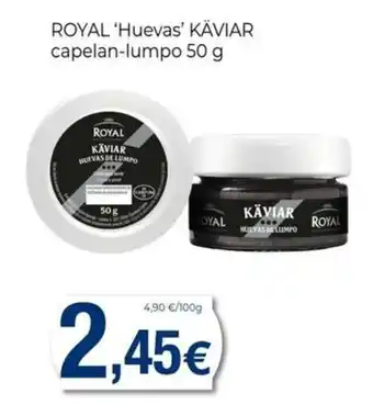 ROYAL KÄVIAR 'Huevas capelan-lumpo