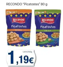 Keisy RECONDO Picatostes oferta