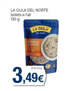 Keisy LA GULA DEL NORTE bolets a l'all oferta