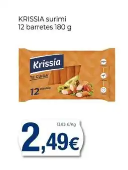 Keisy KRISSIA surimi 12 barretes oferta