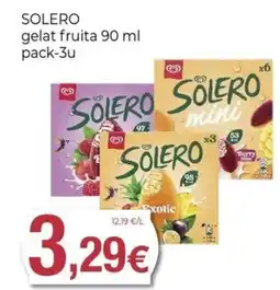 Keisy SOLERO gelat fruita oferta