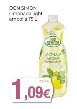 Keisy DON SIMON Ilimonada light ampolla oferta