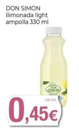Keisy DON SIMON Ilimonada light ampolla oferta
