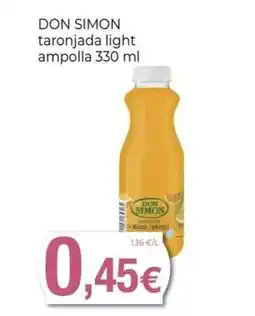 Keisy DON SIMON taronjada light ampolla oferta