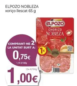 Keisy ELPOZO NOBLEZA xoriço llescat oferta