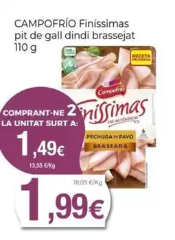 Keisy CAMPOFRÍO Finíssimas pit de gall dindi brassejat oferta