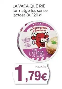Keisy LA VACA QUE RÍE formatge fos sense lactosa oferta