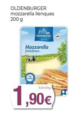 Keisy OLDENBURGER mozzarella llenques oferta