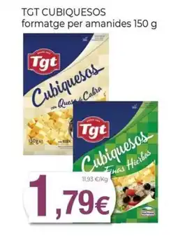 Keisy TGT CUBIQUESOS formatge per amanides oferta