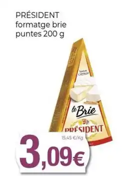 Keisy PRÉSIDENT formatge brie puntes oferta