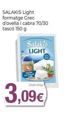 Keisy SALAKIS Light formatge Grec d'ovella i cabra 70/30 tascó oferta
